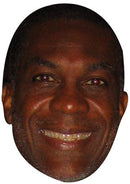 Michael Holding Celebrity Face Mask Fancy Dress Cardboard Costume Mask