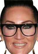 Michelle Visage 2020 Dress Cardboard Celebrity Party Face Mask