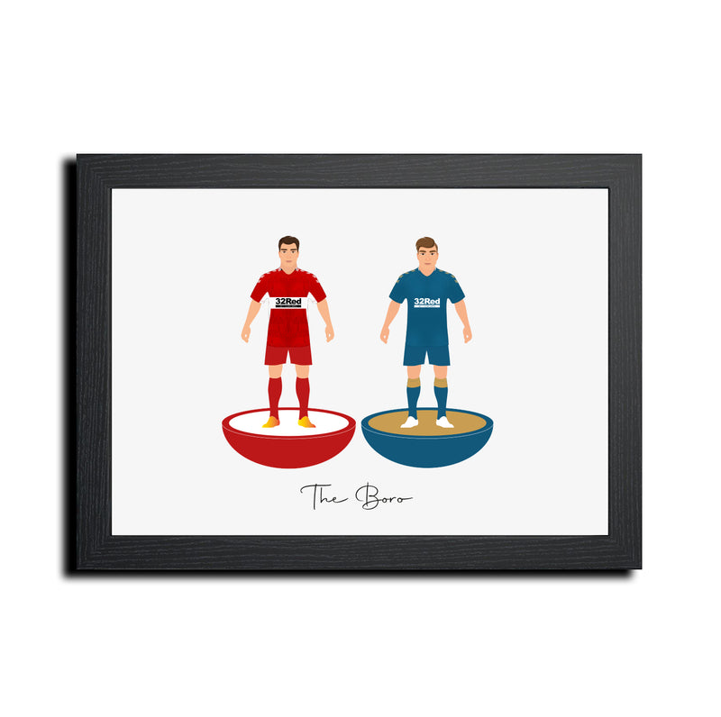 Middlesbrough Football Club gift - Tiny Men Big Balls Poster