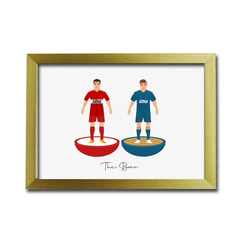 Middlesbrough Football Club gift - Tiny Men Big Balls Poster