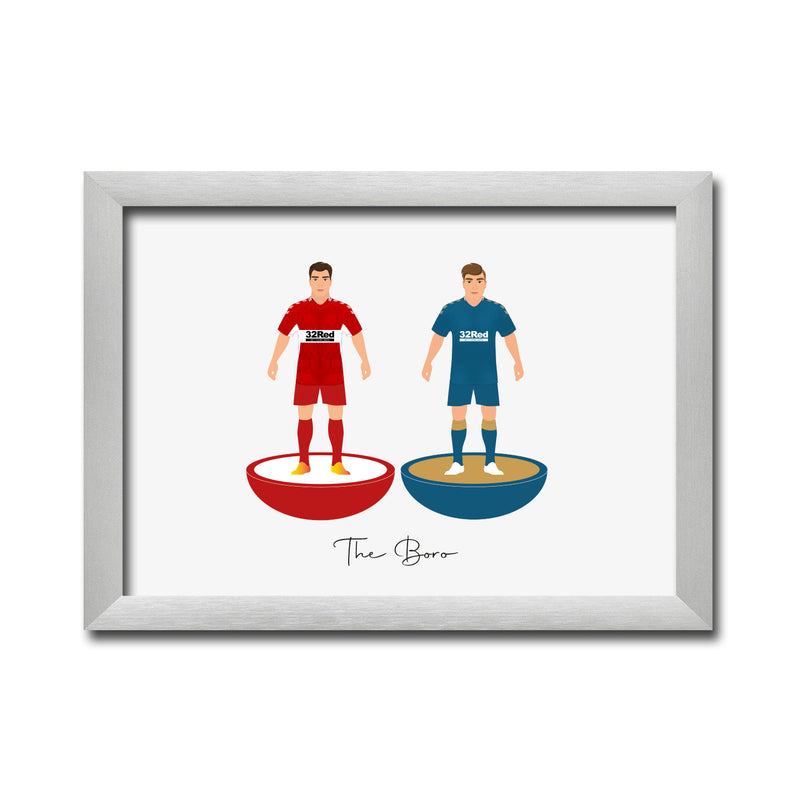 Middlesbrough Football Club gift - Tiny Men Big Balls Poster