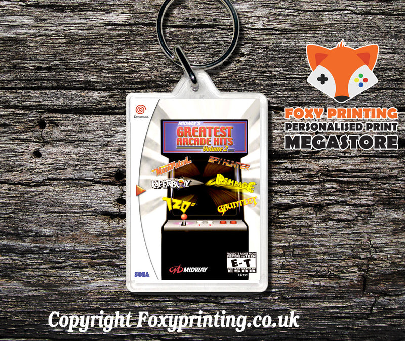 Midwayarcade - Sega Dreamcast Game Keyring