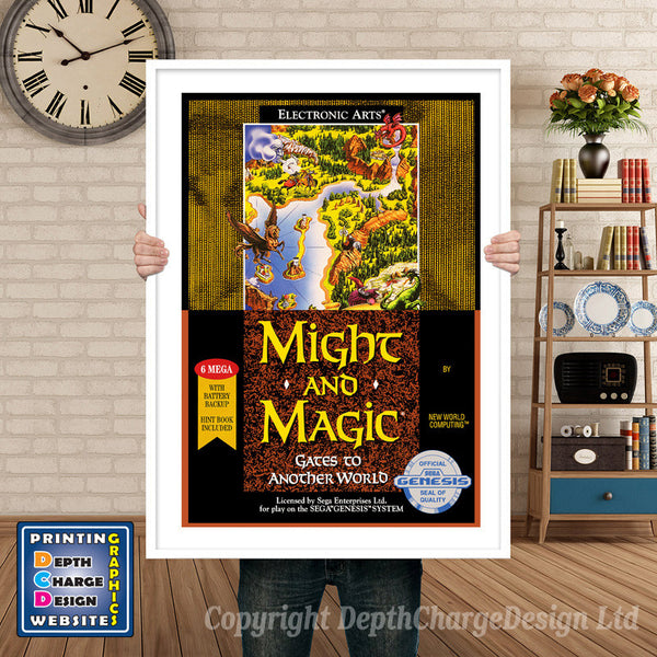 Might And Magic 2 Gates To Another World - Sega Megadrive Inspired Retro Gaming
