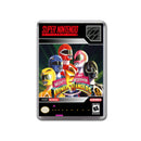 Mighty Morphin Power Rangers - SNES GAME inspired Retro Gaming Magnet