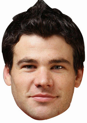 Mike Phillips Celebrity Face Mask Fancy Dress Cardboard Costume Mask