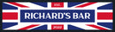 Custom Personalised Bar Mat Runner Union Jack Design M20