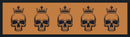 Custom Personalised Bar Mat Runner Skull King Design M22
