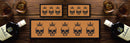 Custom Personalised Bar Mat Runner Skull King Design M22
