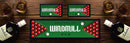 Personalised Bar Mat Runner Billiard Rack Design M35