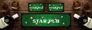 Personalised Bar Mat Runner Billiard Table Design M36