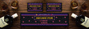 Personalised Bar Mat Runner Arcade Design M40