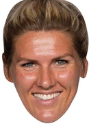 Millie Bright 2 Lionesses Fancy Dress Cardboard Celebrity Face Mask
