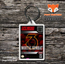 Mortal Kombat 3 Game Inspired Retro Gaming Keyring