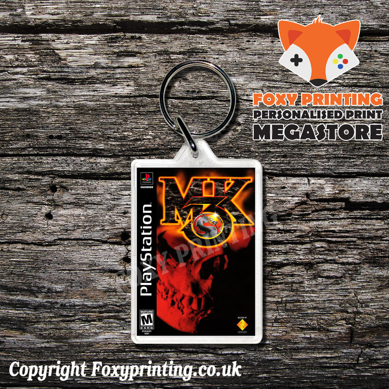 Mortal Kombat 3 2 - PS1 Playstation 1 Game Inspired Retro Gaming Magnet