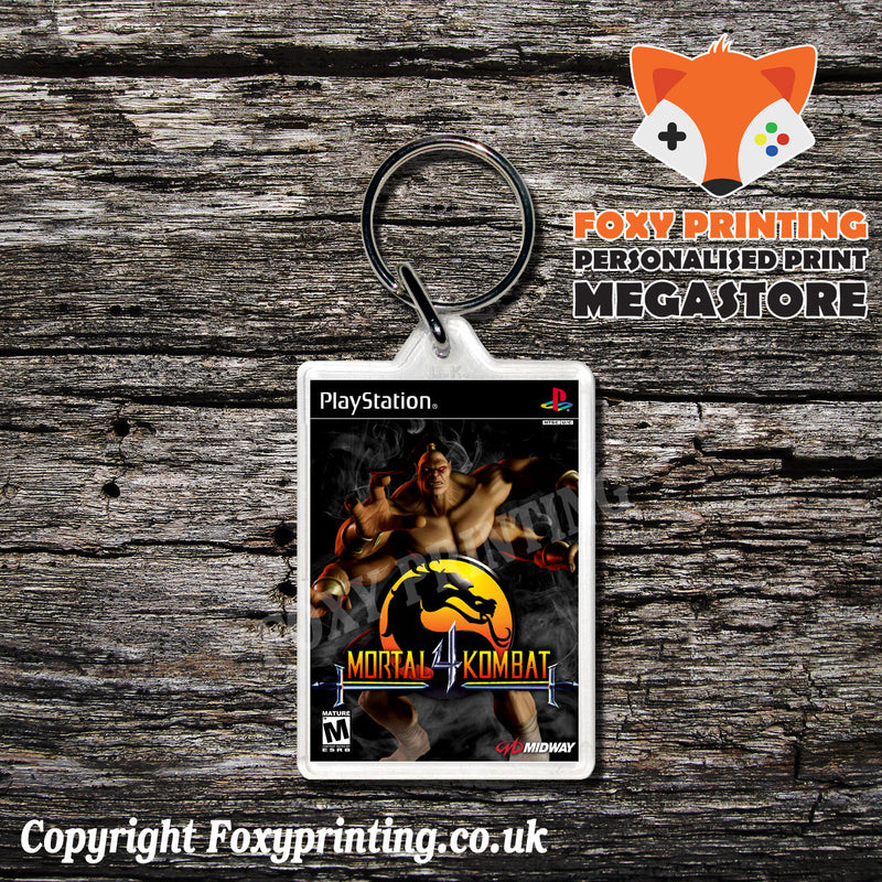 Mortal Kombat 4 - PS1 Playstation 1 Game Inspired Retro Gaming Magnet