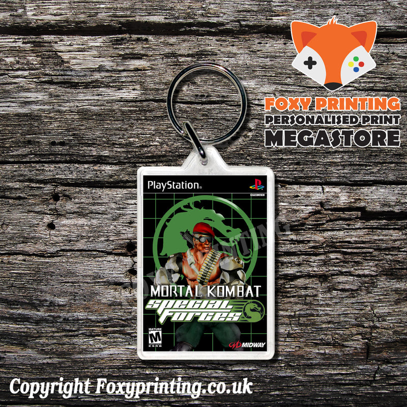 Mortal Kombat Special Forces - PS1 Playstation 1 Game Inspired Retro Gaming Magnet