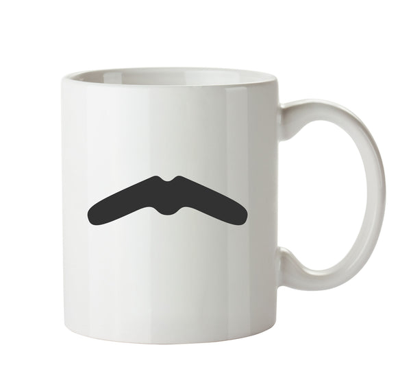 Moustache 10 Funny Mug Adult Mug Office Mug – printed mug product image 1