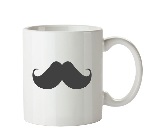 Moustache 2 Funny Mug Adult Mug Office Mug – printed mug product image 1