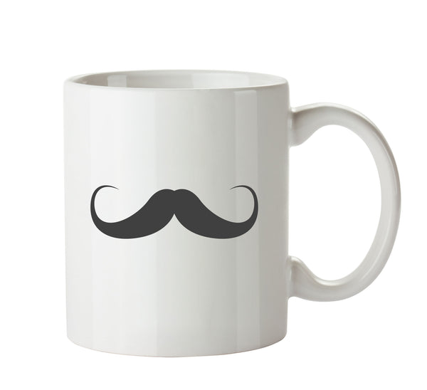 Moustache 3 Funny Mug Adult Mug Office Mug – printed mug product image 1
