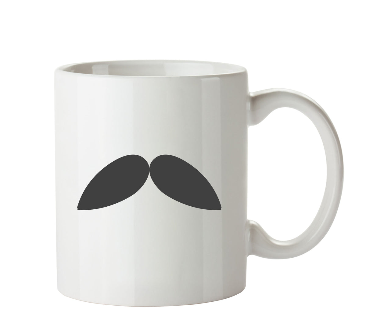 Moustache 4 Funny Mug Adult Mug Office Mug – printed mug product image 1