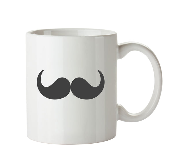 Moustache 6 Funny Mug Adult Mug Office Mug – printed mug product image 1