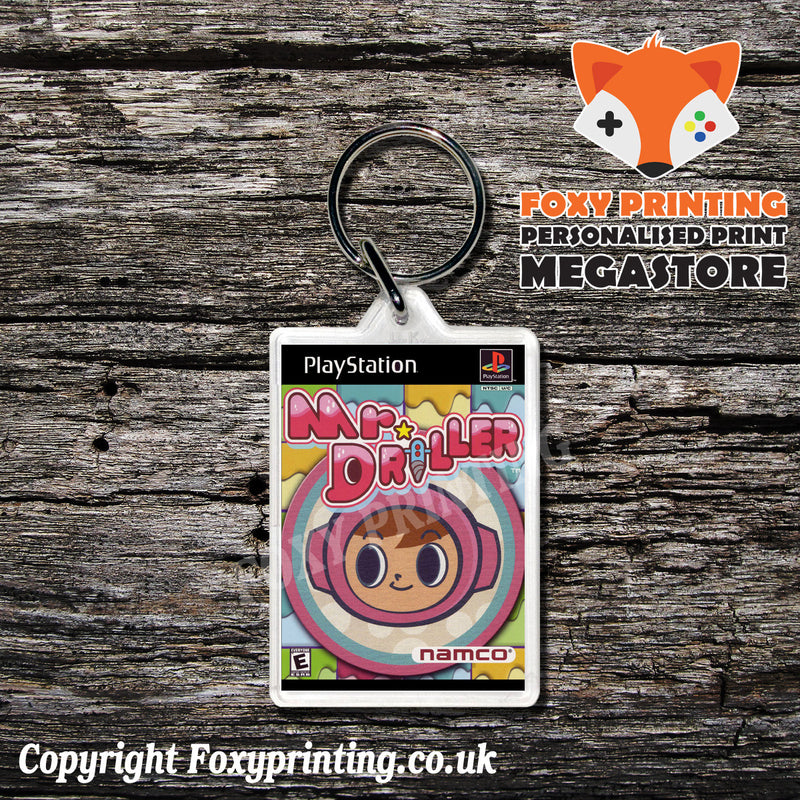 Mr Driller - PS1 Playstation 1 Game Inspired Retro Gaming Magnet