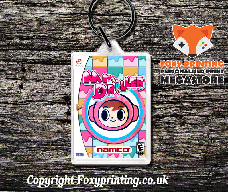 Mrdriller - Sega Dreamcast Game Keyring
