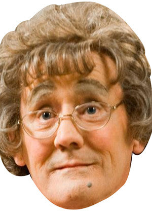 Agnes Brown Mrs Brown Boys Face Mask Celebrity FANCY DRESS HEN BIRTHDAY PARTY FUN STAG DO HEN