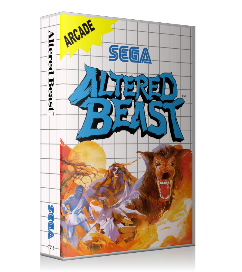 Altered Beast EU Sega Master System REPLACEMENT GAME Case Or Cover