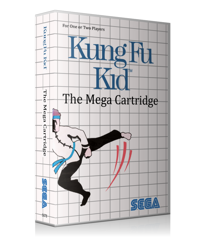 Kung Fu Kid EU Sega Master System REPLACEMENT GAME Case Or Cover