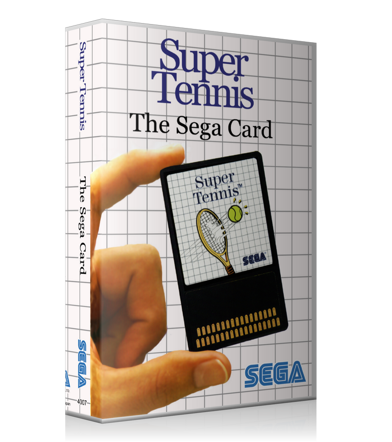 Super Tennis EU Sega Master System REPLACEMENT GAME Case Or Cover