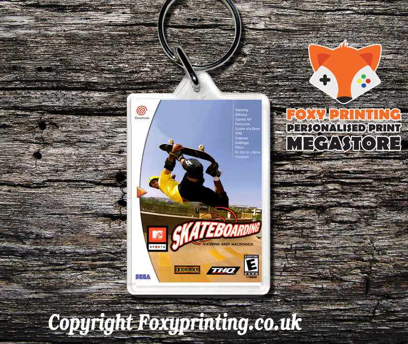 Mtvsportsskateboarding - Sega Dreamcast Game Keyring