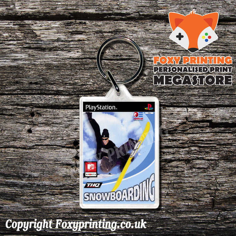 Mtv Sports Snowboarding Eu - PS1 Playstation 1 Game Inspired Retro Gaming Magnet