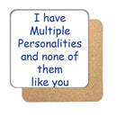 Multiple Personalities Drinks Coaster