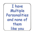 Multiple Personalities Drinks Coaster