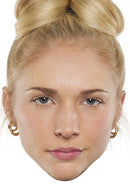 Nancy Carter 2018 Celebrity Face Mask Fancy Dress Cardboard Costume Mask