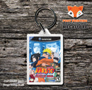 Naruto Clash Of Ninja Gamecube Game Inspired Retro Gaming Keyring