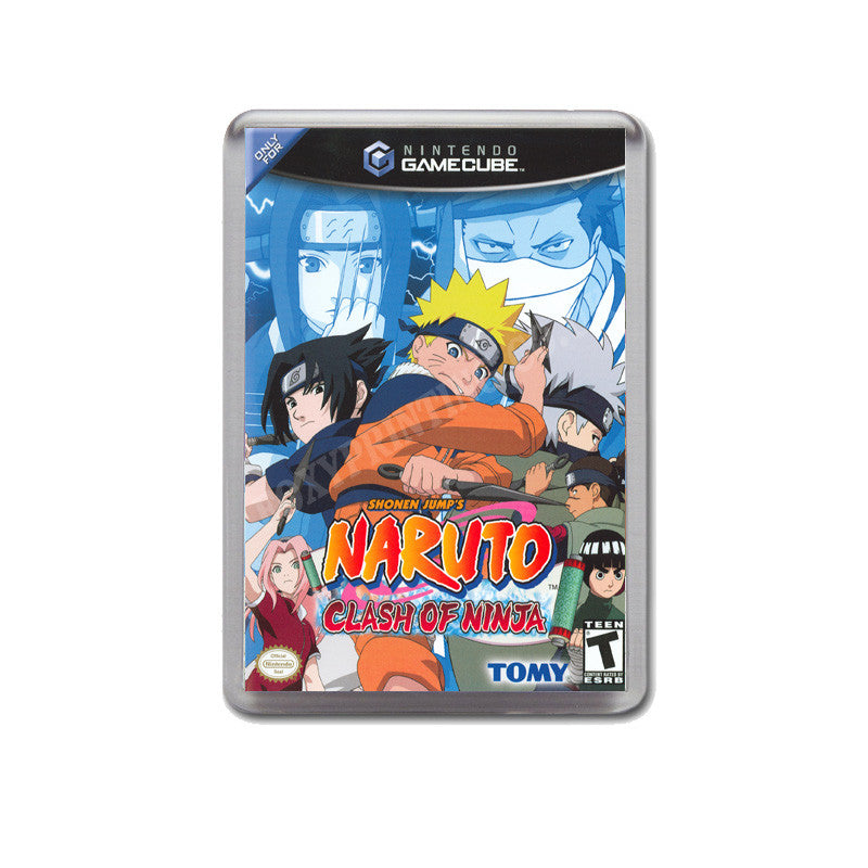 Naruto Clash Of Ninja Style Inspired Game Gamecube Retro Video Gaming Magnet