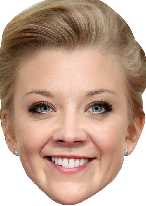 Natalie Dormer Celebrity Face Mask Fancy Dress Cardboard Costume Mask