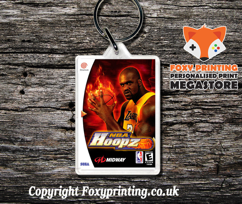 Nbahoopz - Sega Dreamcast Game Keyring