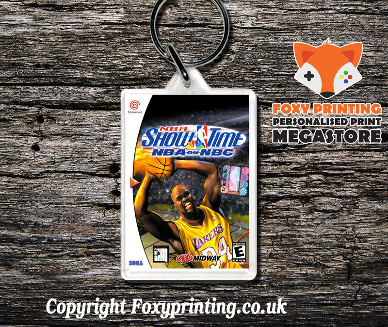 Nbashowtimenbaonnbc - Sega Dreamcast Game Keyring