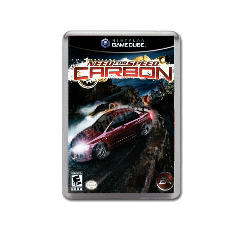 Need For Speed Carbon Style Inspired Game Gamecube Retro Video Gaming Magnet