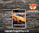 Need For Speed Porsche Unleashed - PS1 Playstation 1 Game Inspired Retro Gaming Magnet