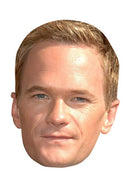 Neil Patrick Harris Celebrity Face Mask Fancy Dress Cardboard Costume Mask