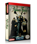 NES The Addams Family Retail Game Cover To Fit A UGC Style Replacement Game Case