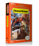 NES ADD Dragonstrike Retail Game Cover To Fit A UGC Style Replacement Game Case