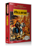 NES ADD Hillsfar Retail Game Cover To Fit A UGC Style Replacement Game Case