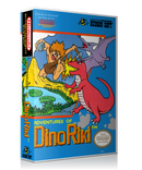 NES Adventures Of Dino Riki Retail Game Cover To Fit A UGC Style Replacement Game Case
