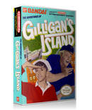 NES Adventures Of Gilligan's Island Retail Game Cover To Fit A UGC Style Replacement Game Case