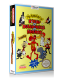 NES The Adventures Of Rocky And Bullwinkle And Friends Retail Game Cover To Fit A UGC Style Replacement Game Case